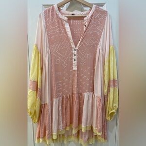 Free People Shabori Mini Dress, Medium 💕